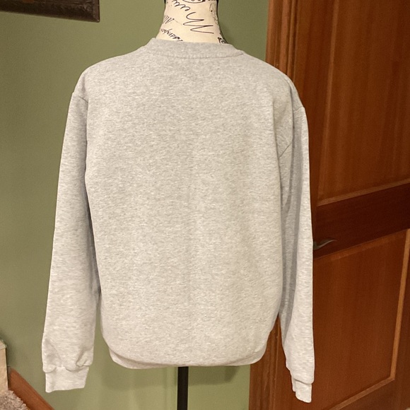 Rad Gray Sweater with Pink Pineapple Design, Size M - Picture 4 of 5